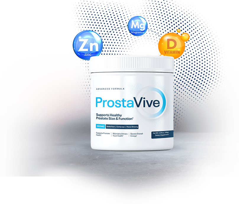 Prostavive 1 Bottles with mineral elements